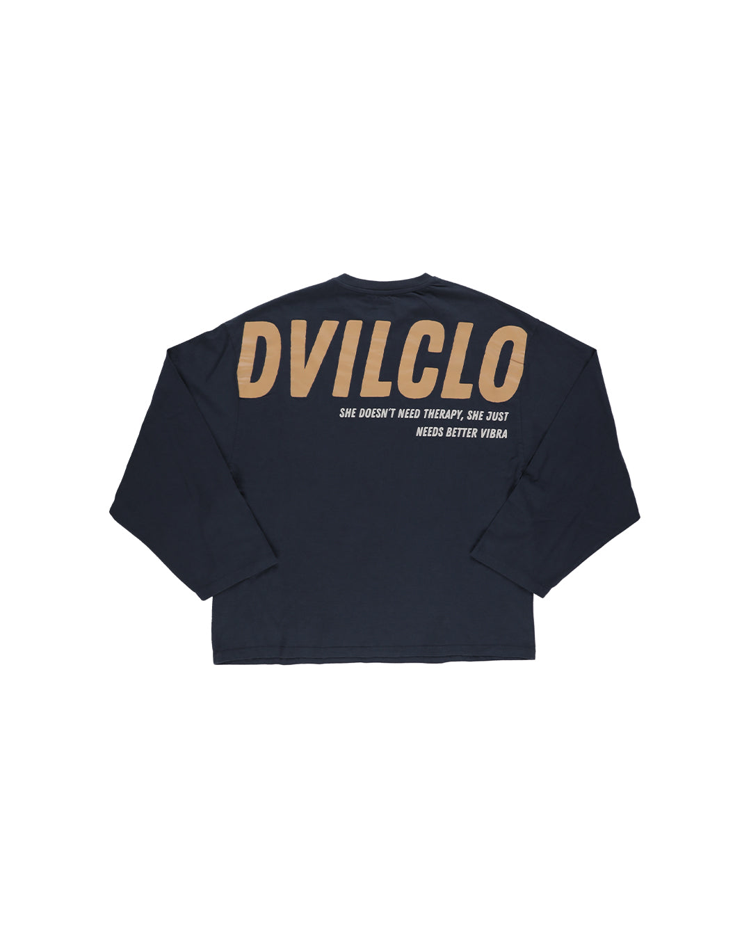 DVIL BLUE LONG TEE