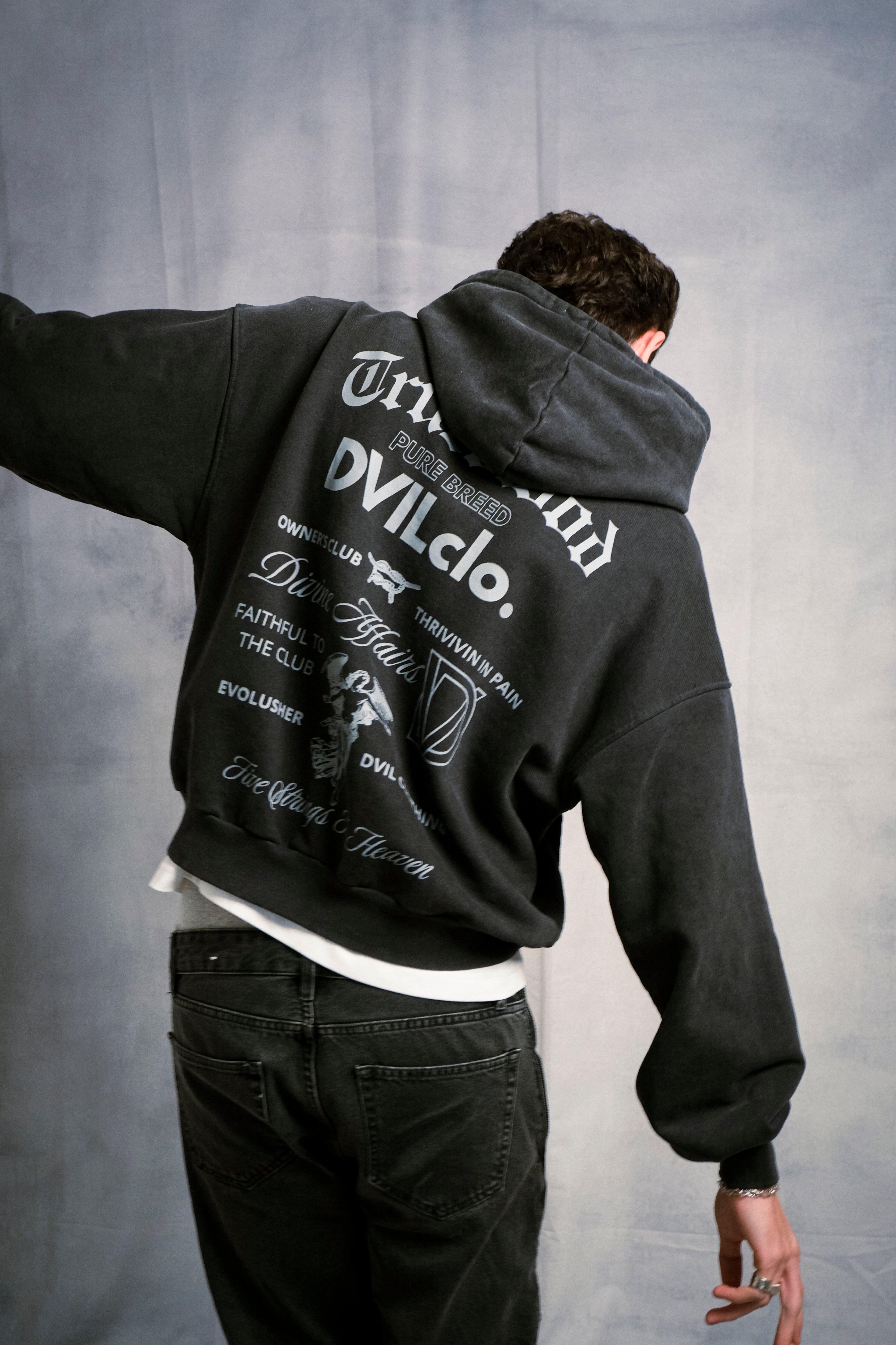 DVIL TRUEBLOOD HOODIE